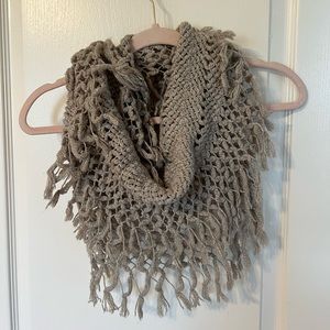 Tan Infinity Scarf